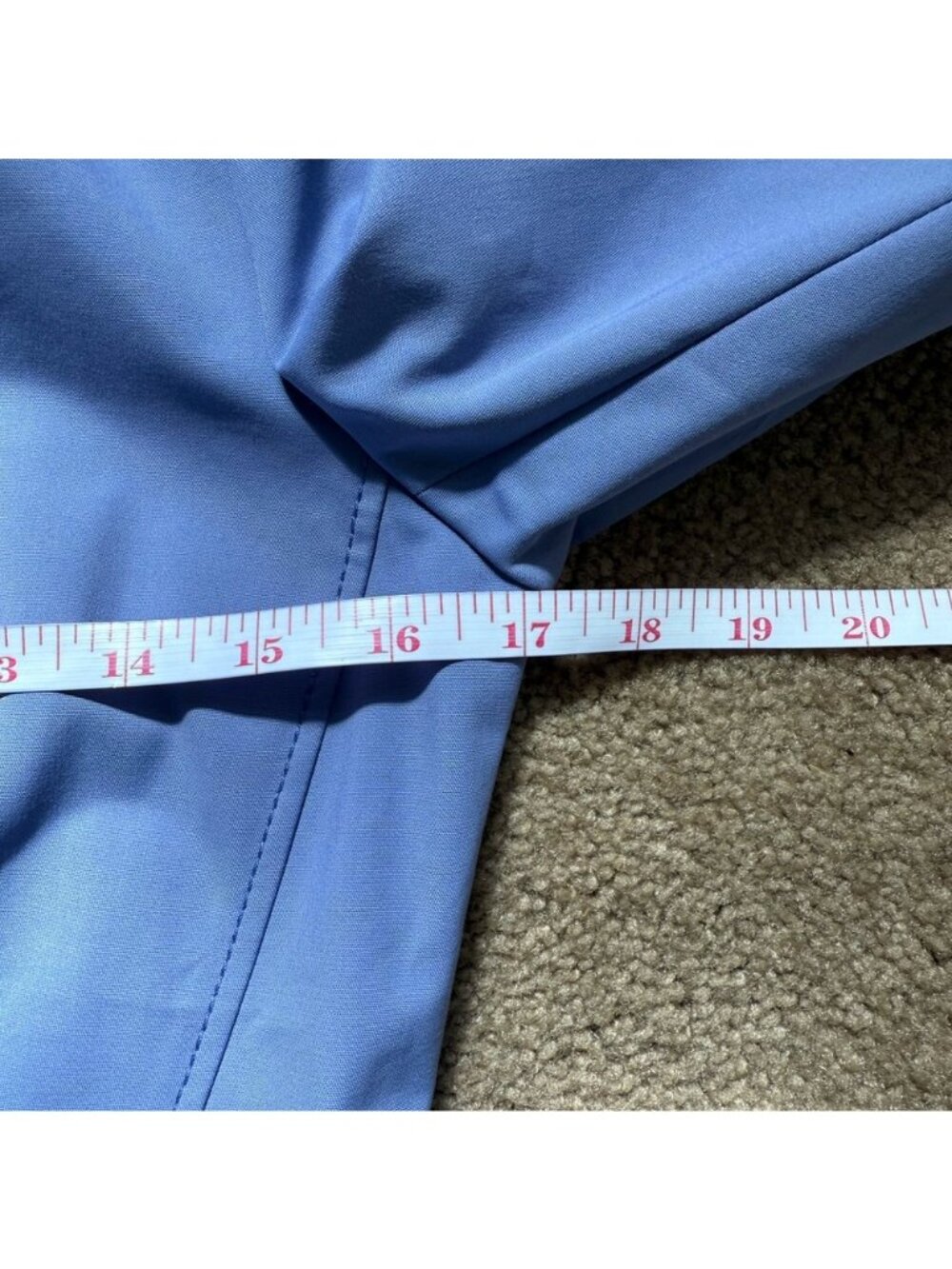 Lafayette 148 New York Susanne Patch Pocket Zip Up Jacket in Bluebird Size 0 - Picture 5 of 9